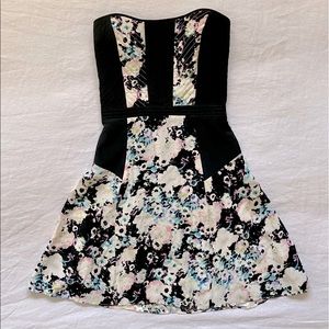 Corset Floral Dress